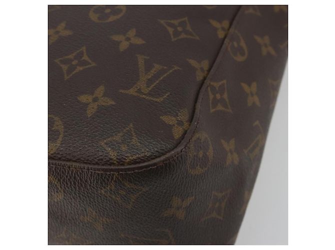 Borsa a tracolla LOUIS VUITTON Monogram Looping GM M51145 LV Auth 197055 Monogramma - vista 14