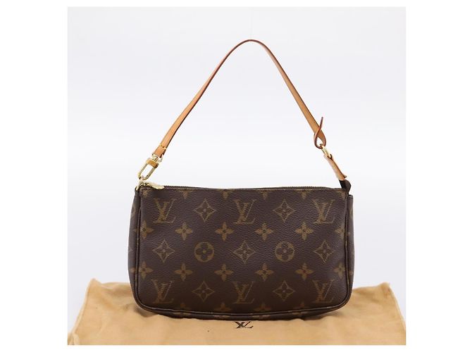 LOUIS VUITTON Monogram Pochette Accessoires Pouch M51980 LV Auth ka5762V Monogramma - vista 12