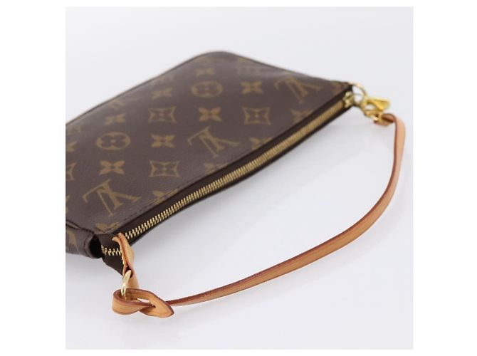 LOUIS VUITTON Monogram Pochette Accessoires Pouch M51980 LV Auth ka5762V Monogramma - vista 7