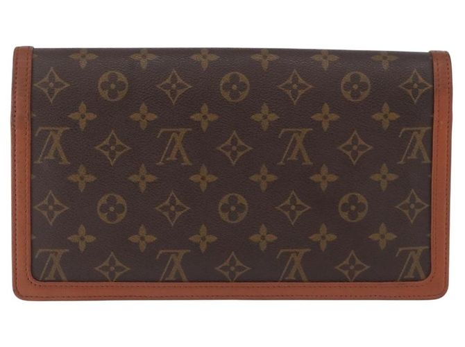 LOUIS VUITTON Monogram Pochette Dam GM Clutch Bag M51810 LV Auth 198319A Monogramma - vista 2