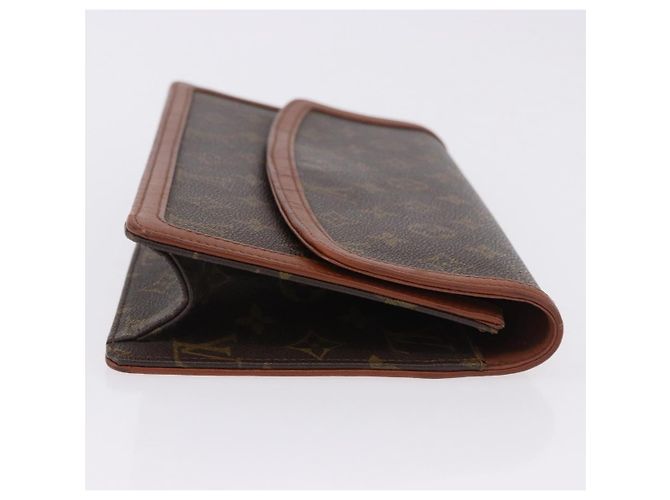 LOUIS VUITTON Monogram Pochette Dam GM Clutch Bag M51810 LV Auth 198319A Monogramma - vista 3