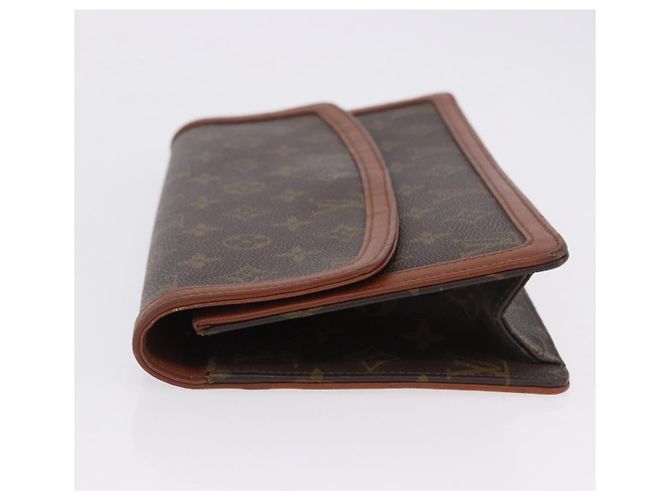 LOUIS VUITTON Monogram Pochette Dam GM Clutch Bag M51810 LV Auth 198319A Monogramma - vista 4
