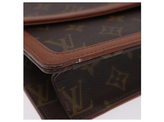 LOUIS VUITTON Monogram Pochette Dam GM Clutch Bag M51810 LV Auth 198319A Monogramma - vista 7