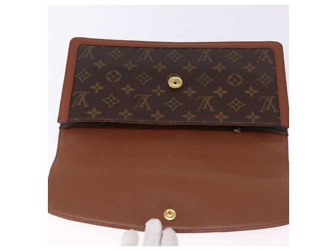 LOUIS VUITTON Monogram Pochette Dam GM Clutch Bag M51810 LV Auth 198319A Monogramma - vista 8