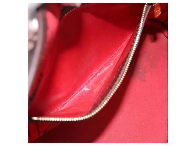 Borsa Tote LOUIS VUITTON Damier Ebene Neverfull PM N51109 LV Auth 197447 - vista 11