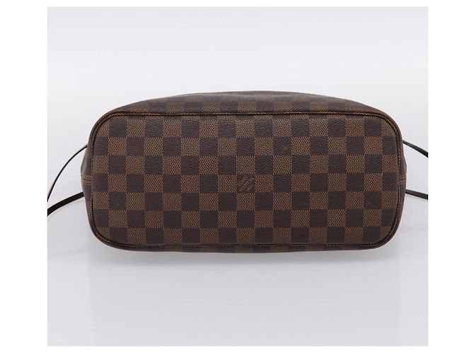 Borsa Tote LOUIS VUITTON Damier Ebene Neverfull PM N51109 LV Auth 197447 - vista 5