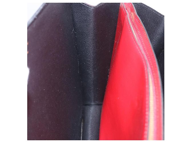 Borsa a mano LOUIS VUITTON Epi Bicolor Varenne Nero Rosso M52387 LV Auth 194393 - vista 18