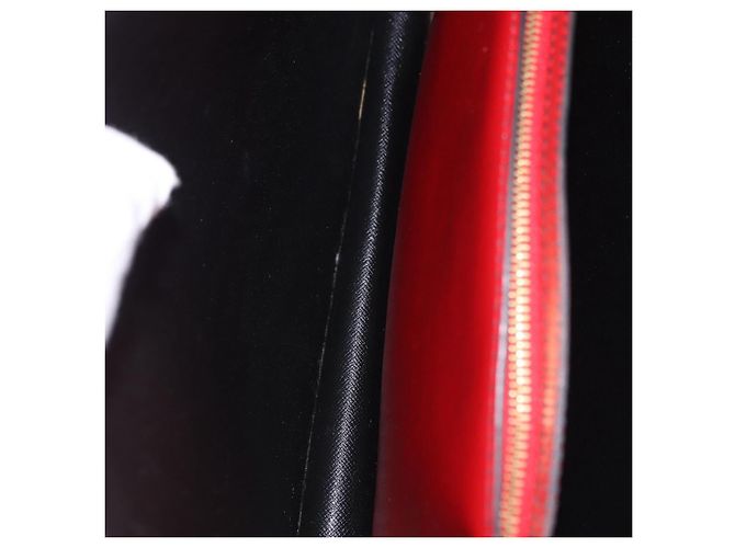 Borsa a mano LOUIS VUITTON Epi Bicolor Varenne Nero Rosso M52387 LV Auth 194393 - vista 20