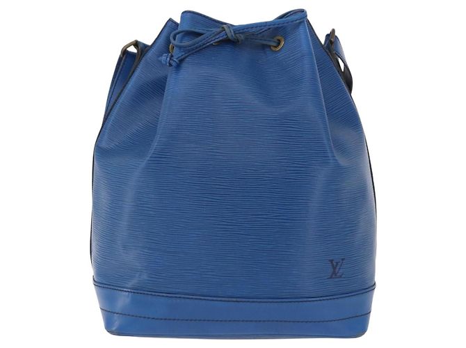 Borsa a tracolla LOUIS VUITTON Epi Noe Blu M44005 LV Auth BA14874A - vista 13