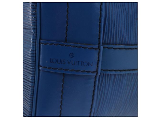 Borsa a tracolla LOUIS VUITTON Epi Noe Blu M44005 LV Auth BA14874A - vista 17