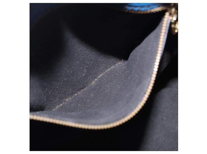 Borsa a tracolla LOUIS VUITTON Epi Noe Blu M44005 LV Auth BA14874A - vista 21