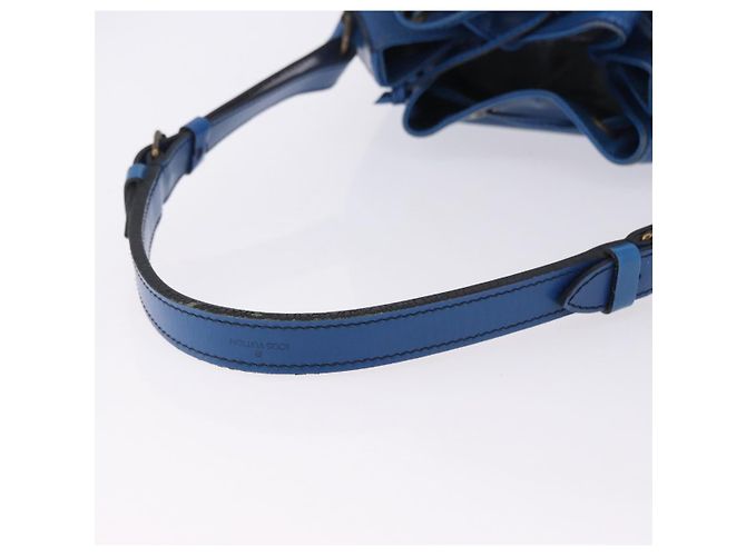 Borsa a tracolla LOUIS VUITTON Epi Noe Blu M44005 LV Auth BA14874A - vista 7