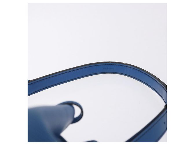 Borsa a tracolla LOUIS VUITTON Epi Noe Blu M44005 LV Auth BA14874A - vista 8