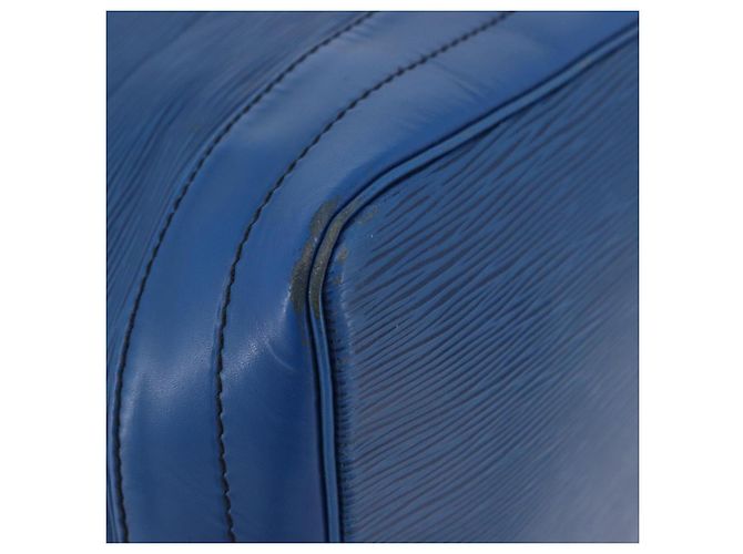 Borsa a tracolla LOUIS VUITTON Epi Noe Blu M44005 LV Auth BA14874A - vista 9