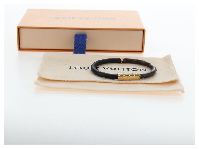 LOUIS VUITTON Monogram Brassle Daily Confidential Bracelet M6431 LV Auth 195941M Monogramma - vista 12