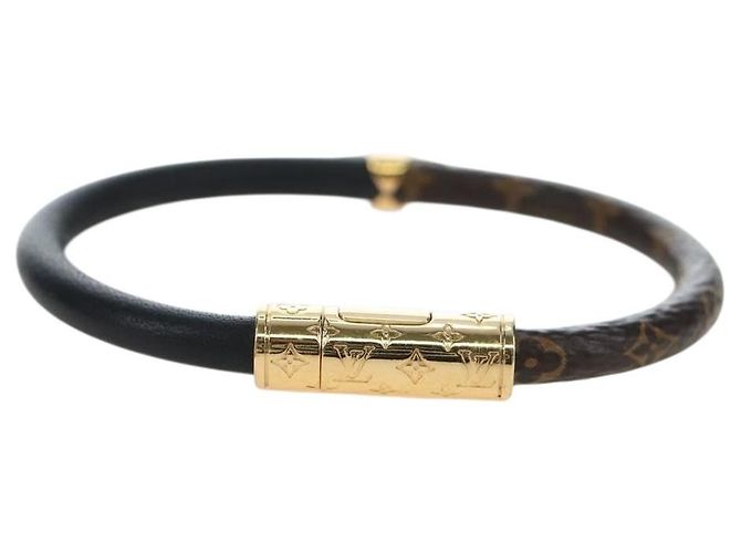 LOUIS VUITTON Monogram Brassle Daily Confidential Bracelet M6431 LV Auth 195941M Monogramma - vista 13