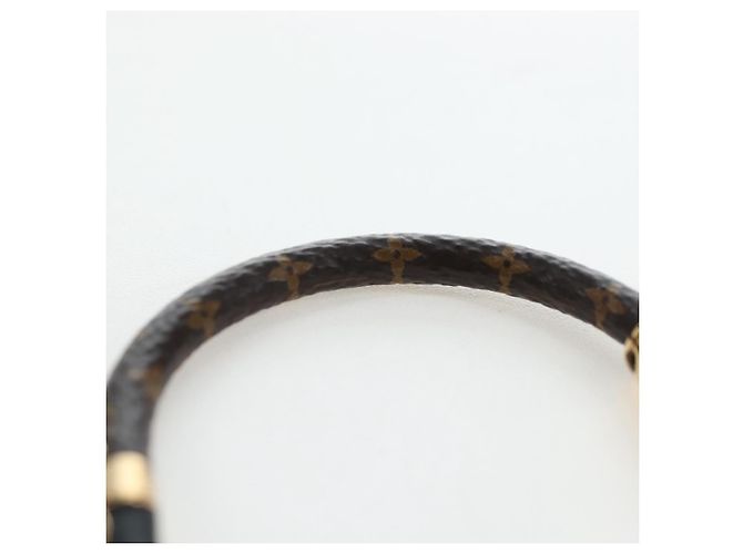 LOUIS VUITTON Monogram Brassle Daily Confidential Bracelet M6431 LV Auth 195941M Monogramma - vista 15