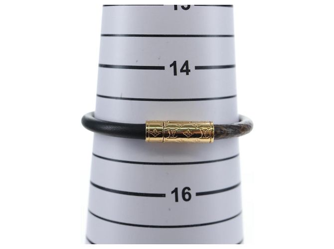 LOUIS VUITTON Monogram Brassle Daily Confidential Bracelet M6431 LV Auth 195941M Monogramma - vista 16