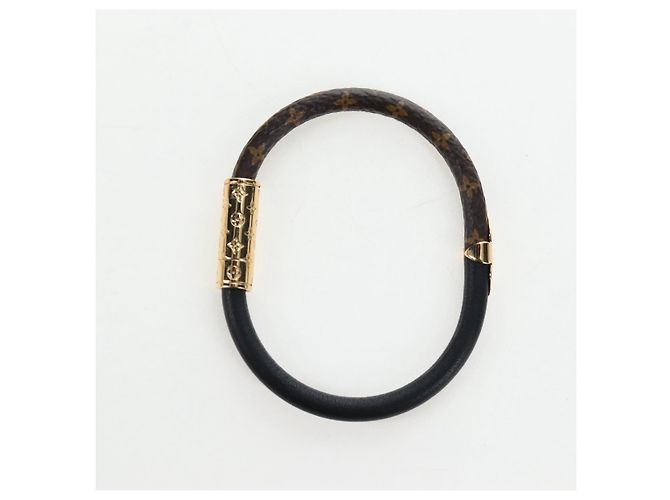 LOUIS VUITTON Monogram Brassle Daily Confidential Bracelet M6431 LV Auth 195941M Monogramma - vista 6