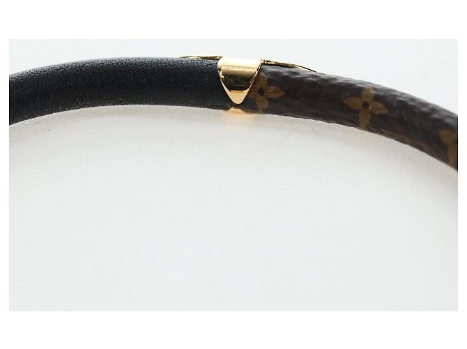 LOUIS VUITTON Monogram Brassle Daily Confidential Bracelet M6431 LV Auth 195941M Monogramma - vista 7