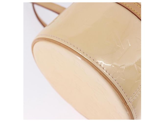 LOUIS VUITTON Monogram Vernis Bedford Hand Bag Beige M91006 LV Auth am12403V - vista 14