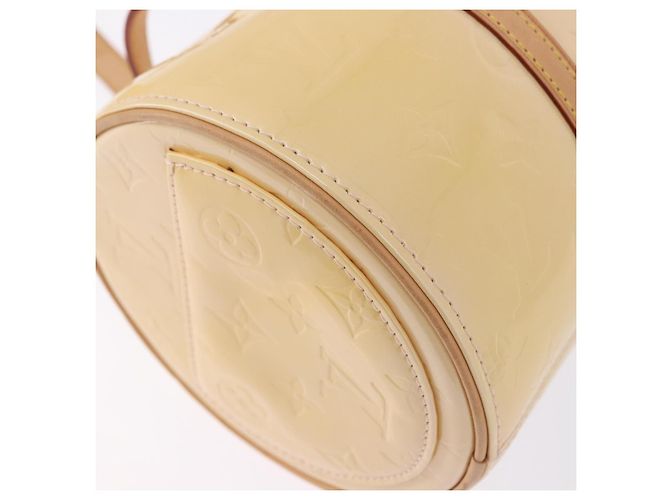 LOUIS VUITTON Monogram Vernis Bedford Hand Bag Beige M91006 LV Auth am12403V - vista 16