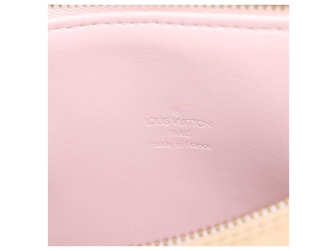 LOUIS VUITTON Monogram Vernis Bedford Hand Bag Beige M91006 LV Auth am12403V - vista 19
