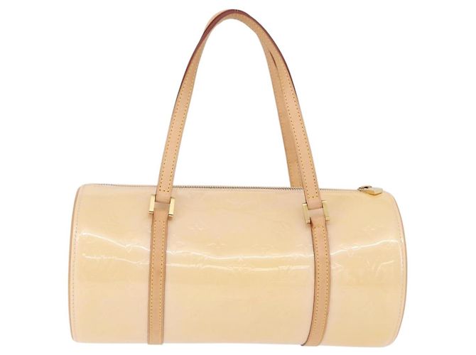 LOUIS VUITTON Monogram Vernis Bedford Hand Bag Beige M91006 LV Auth am12403V - vista 2