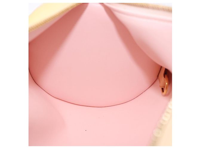 LOUIS VUITTON Monogram Vernis Bedford Hand Bag Beige M91006 LV Auth am12403V - vista 21