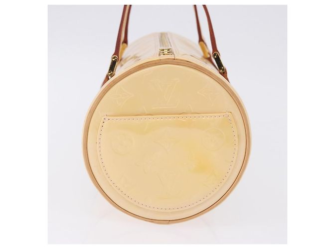 LOUIS VUITTON Monogram Vernis Bedford Hand Bag Beige M91006 LV Auth am12403V - vista 4