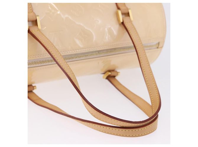 LOUIS VUITTON Monogram Vernis Bedford Hand Bag Beige M91006 LV Auth am12403V - vista 8