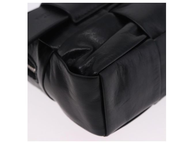 Borsa cintura BOTTEGA VENETA MAXI INTRECCIATO Cassette Nera Auth BA14968V Nero - vista 15