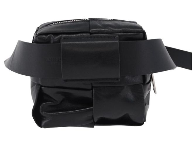 Borsa cintura BOTTEGA VENETA MAXI INTRECCIATO Cassette Nera Auth BA14968V Nero - vista 2