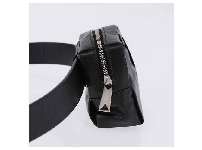 Borsa cintura BOTTEGA VENETA MAXI INTRECCIATO Cassette Nera Auth BA14968V Nero - vista 4