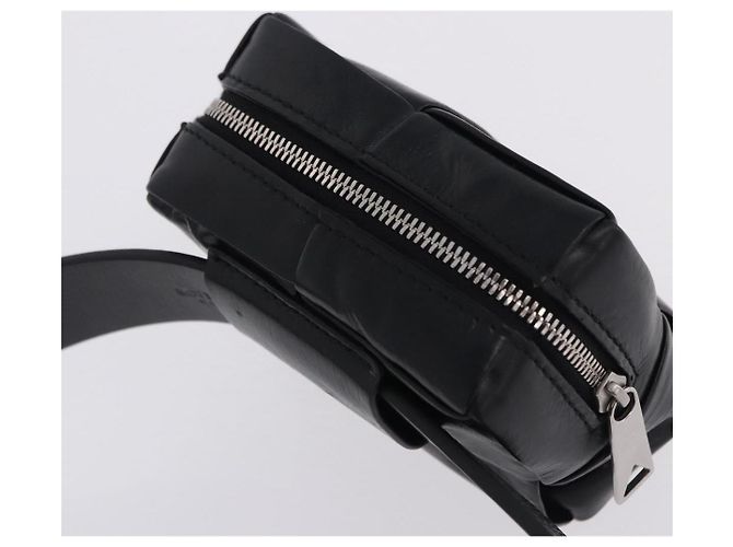 Borsa cintura BOTTEGA VENETA MAXI INTRECCIATO Cassette Nera Auth BA14968V Nero - vista 6