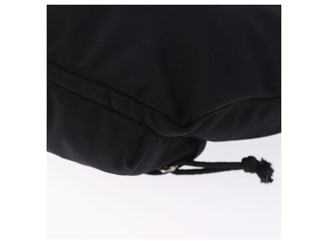 Borsello da vita BALENCIAGA Nylon Nero Argento 533009 Auth 198730A - vista 16