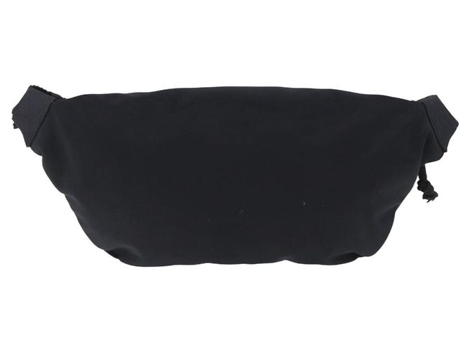 Borsello da vita BALENCIAGA Nylon Nero Argento 533009 Auth 198730A - vista 2