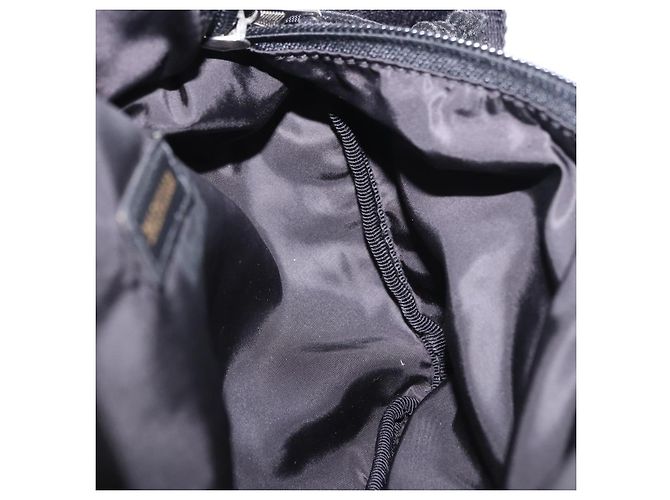 Borsello da vita BALENCIAGA Nylon Nero Argento 533009 Auth 198730A - vista 20