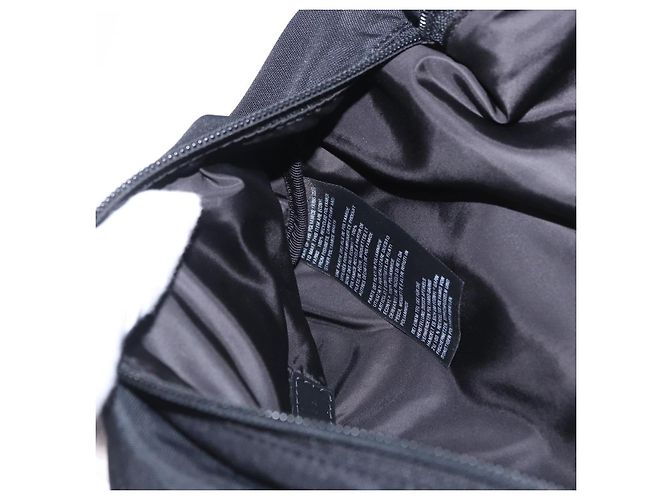 Borsello da vita BALENCIAGA Nylon Nero Argento 533009 Auth 198730A - vista 21