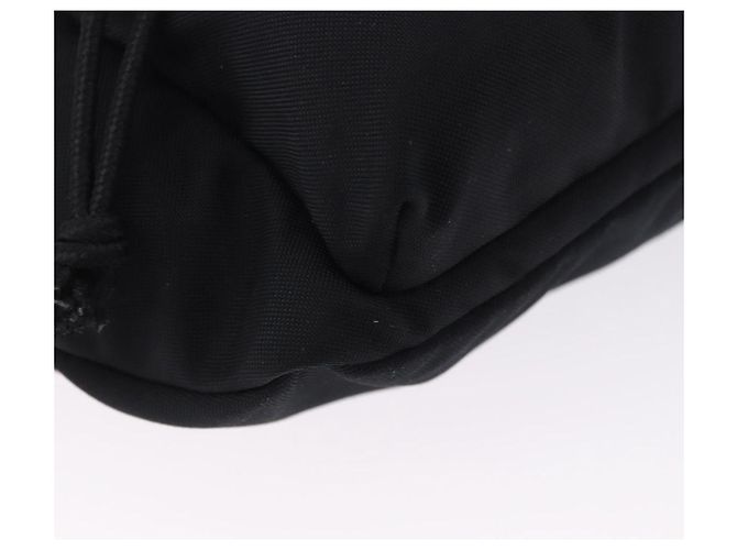 Borsello da vita BALENCIAGA Nylon Nero Argento 533009 Auth 198730A - vista 9