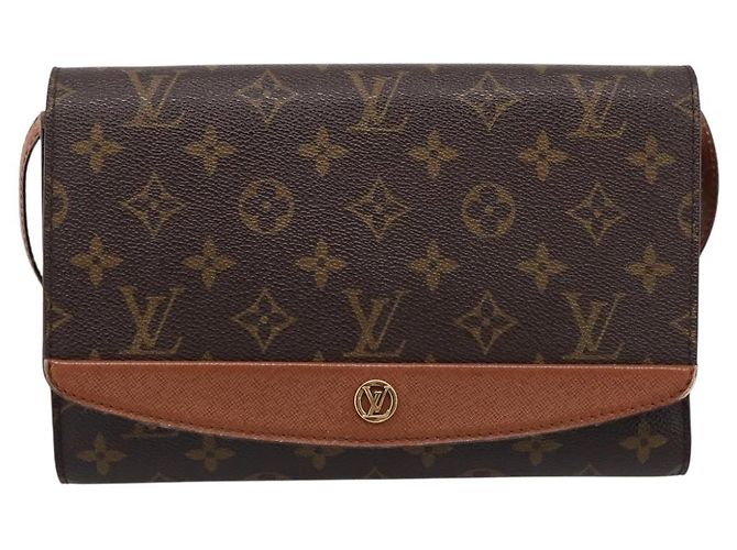 LOUIS VUITTON Monogram Bordeaux 24 Shoulder Bag M51798 LV Auth 197054 Monogramma - vista 13