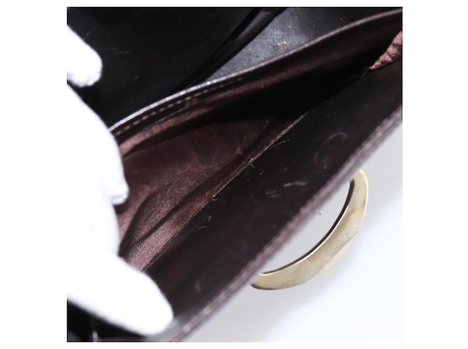 Borsa a tracolla GUCCI in pelle marrone tono oro Auth ep15755 - vista 21
