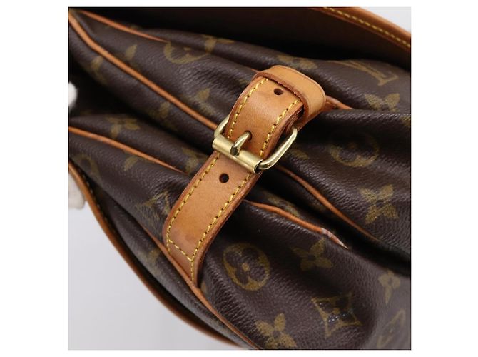 LOUIS VUITTON Monogram Saumur 30 Shoulder Bag M42256 LV Auth ka5757A Monogramma - vista 17