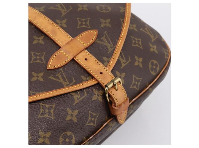 LOUIS VUITTON Monogram Saumur 30 Shoulder Bag M42256 LV Auth ka5757A Monogramma - vista 18