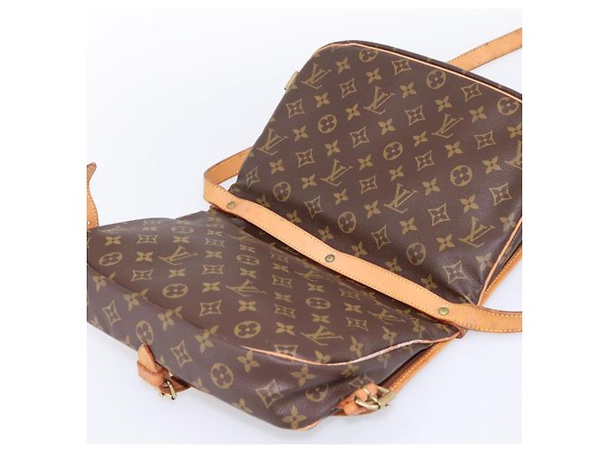 LOUIS VUITTON Monogram Saumur 30 Shoulder Bag M42256 LV Auth ka5757A Monogramma - vista 19