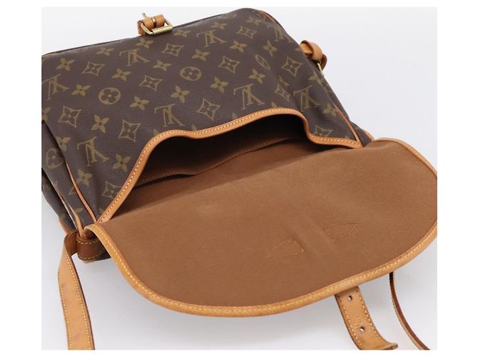 LOUIS VUITTON Monogram Saumur 30 Shoulder Bag M42256 LV Auth ka5757A Monogramma - vista 23