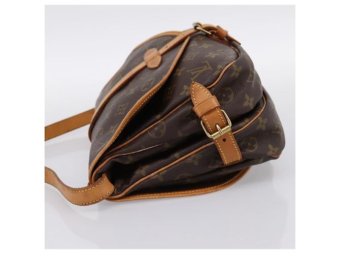 LOUIS VUITTON Monogram Saumur 30 Shoulder Bag M42256 LV Auth ka5757A Monogramma - vista 3