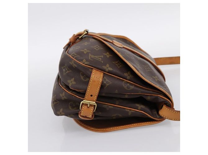 LOUIS VUITTON Monogram Saumur 30 Shoulder Bag M42256 LV Auth ka5757A Monogramma - vista 4