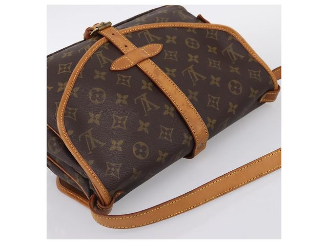 LOUIS VUITTON Monogram Saumur 30 Shoulder Bag M42256 LV Auth ka5757A Monogramma - vista 6