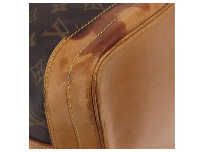 LOUIS VUITTON Borsa a tracolla Monogram Noe M42224 LV Auth 198474 Monogramma - vista 10